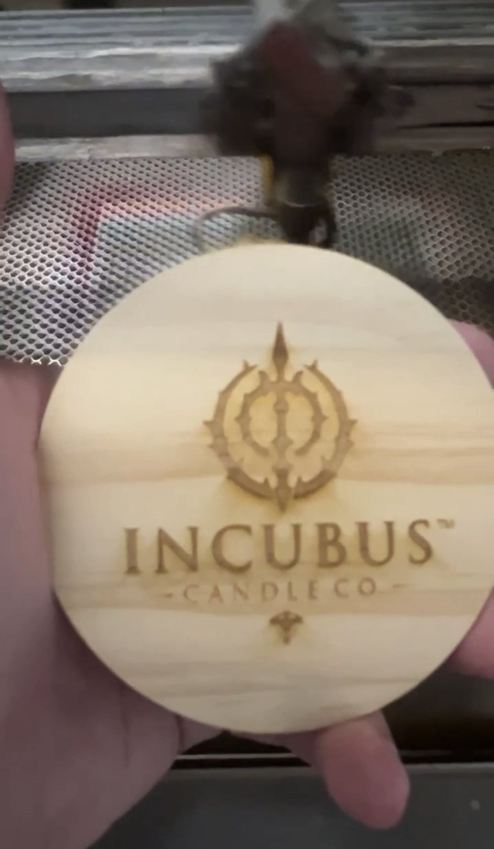 The Ember Four — Engraved Wooden Vessel Coaster Set